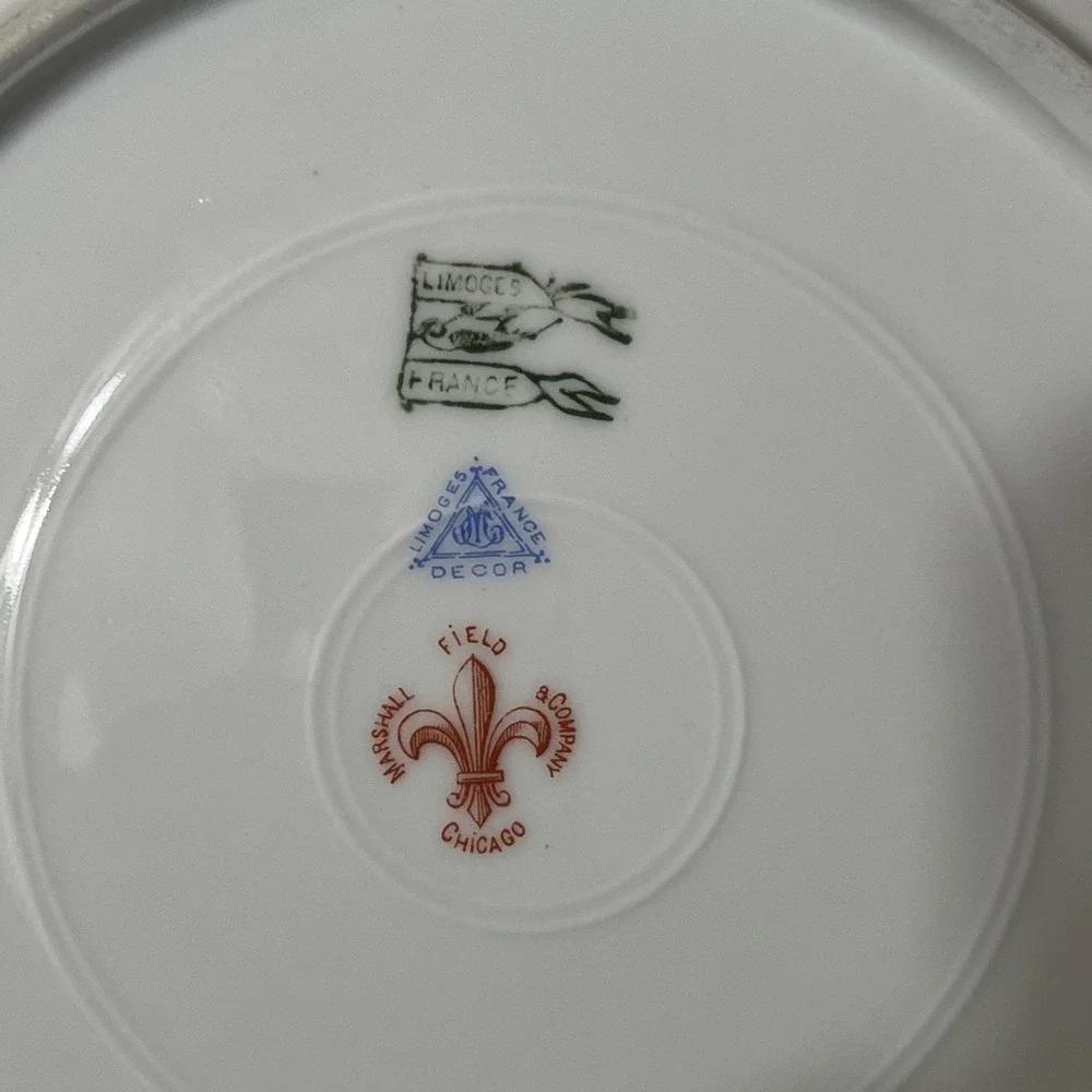 Limoges Marshall Field set marshall